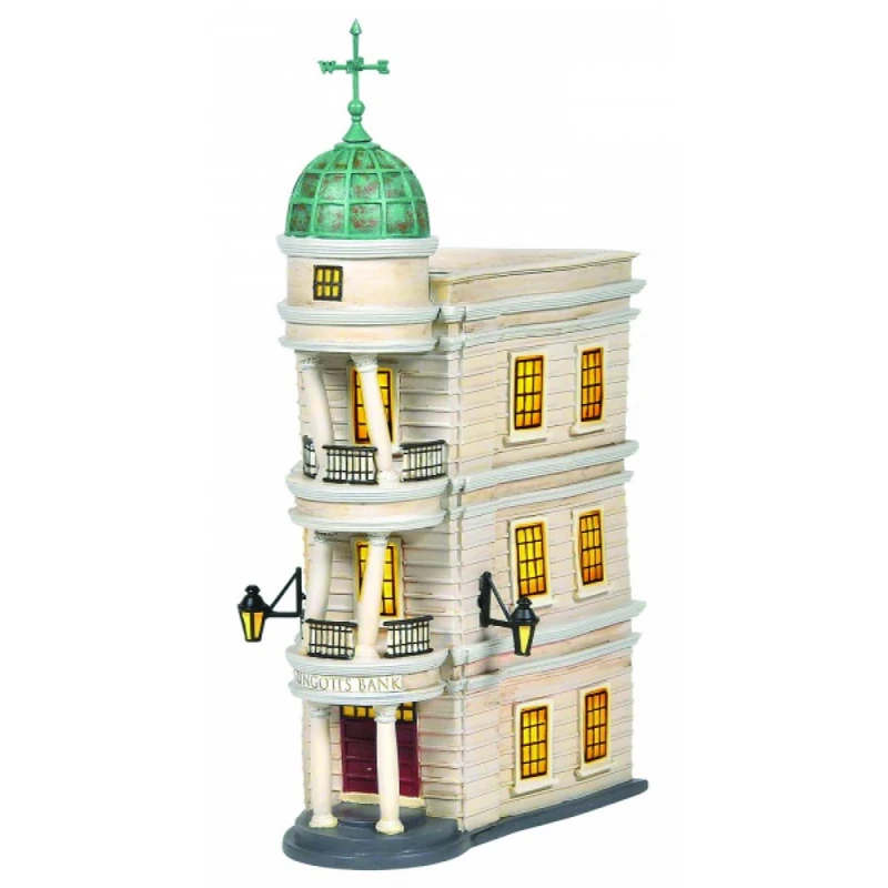 Harry Potter Village by D56 Gringotts Bank European Adaptor Figurine