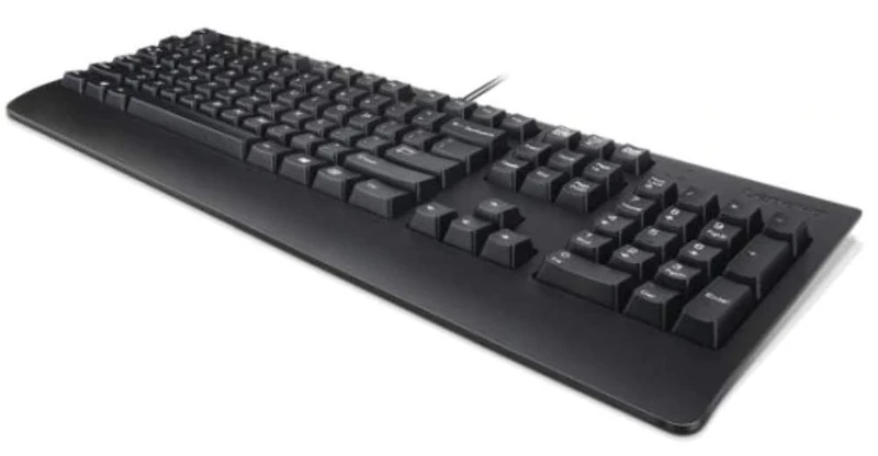 Lenovo Keyboard USB TRDTNL KB BK UKE Preferred Pro II Standard W125630738 (Preferred Pro II, Standard, Wired, USB, QWERTY, Black) - Image 1
