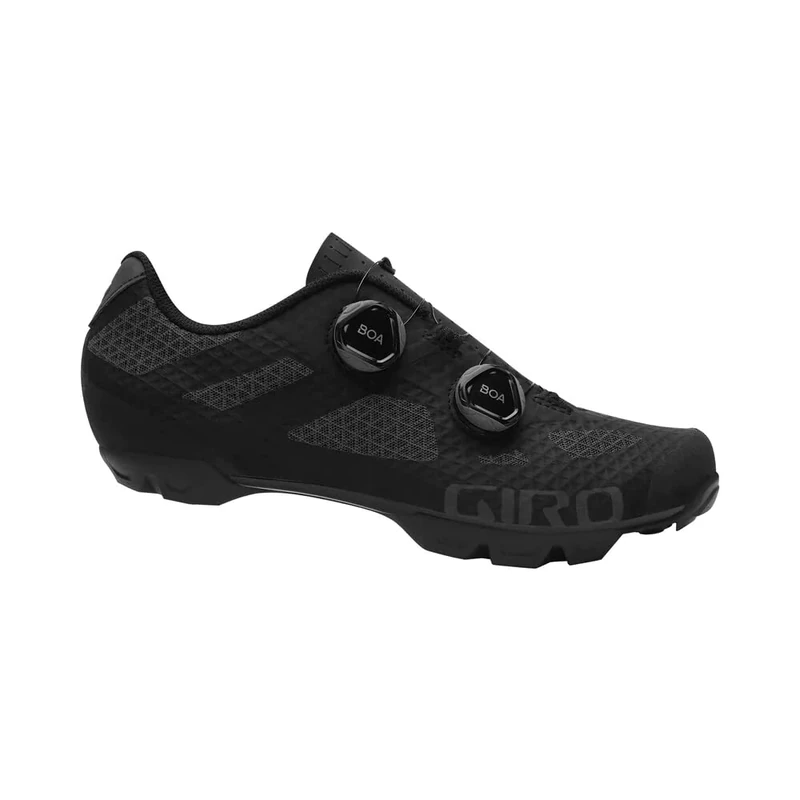 Giro Sector MTB Cycling Shoe, Black/Dark Shadow, EUR41 UK7