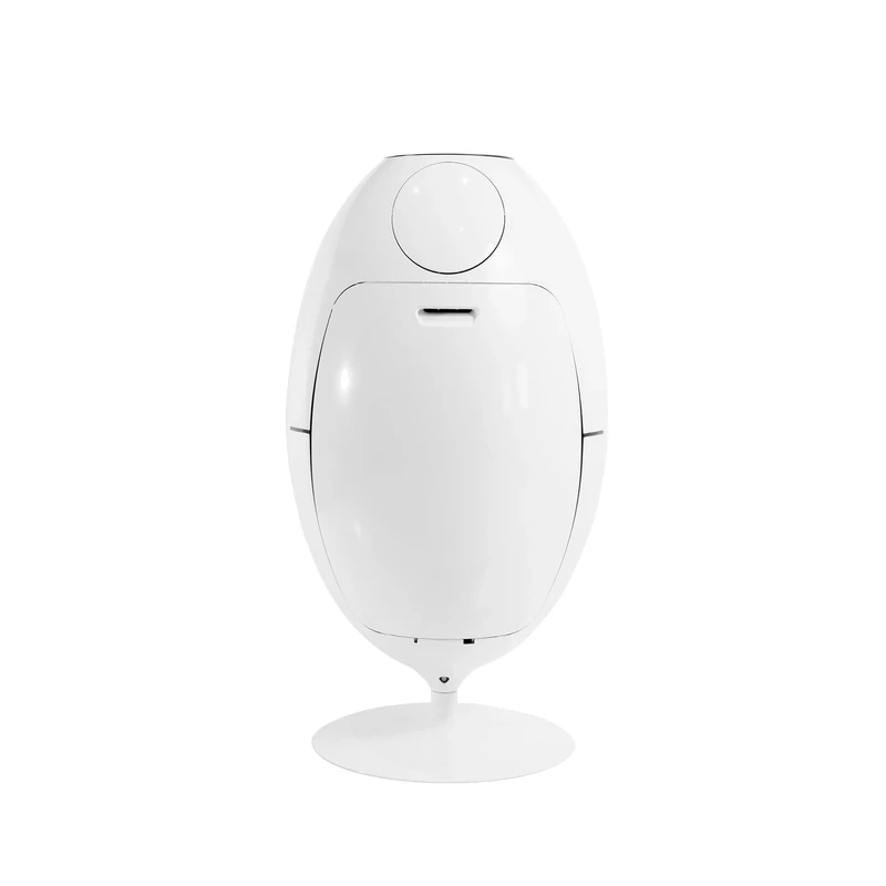 SoldiDesign Recycling Bin, ABS, White, One Size