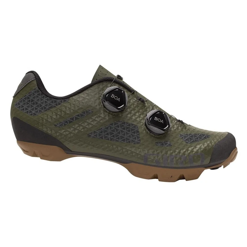 Giro Sector Cycling Shoe Olive/Gum 5.5