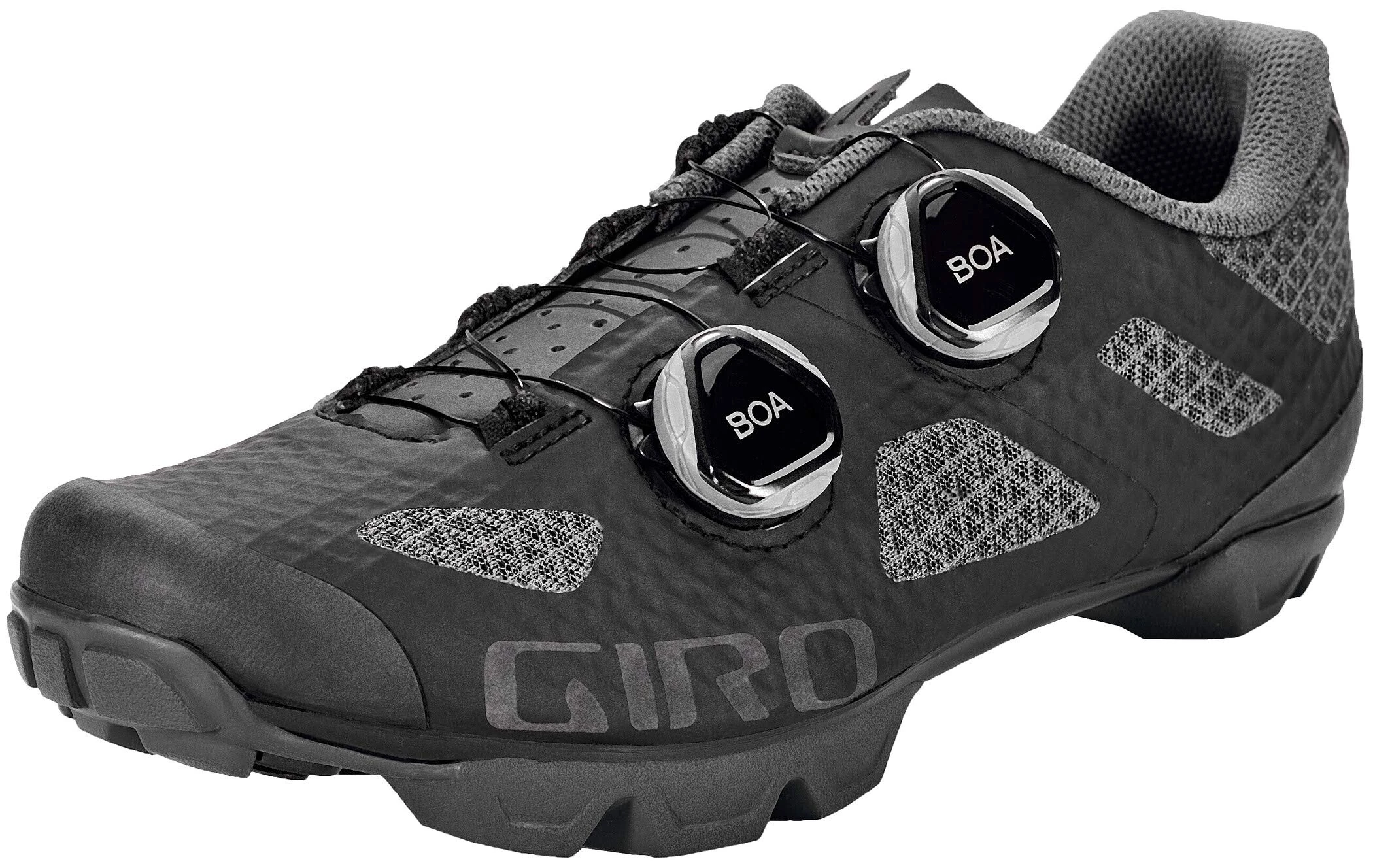 Giro Sector Cycling Shoe Black/Dark Shadow 7.5