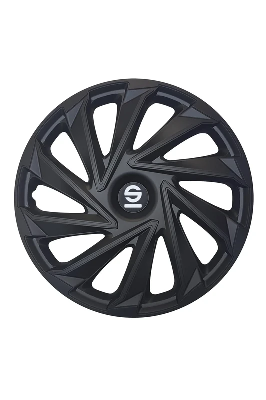 Sparco Wheel Covers Varese - 15-inch - Black - Set of 4 pieces