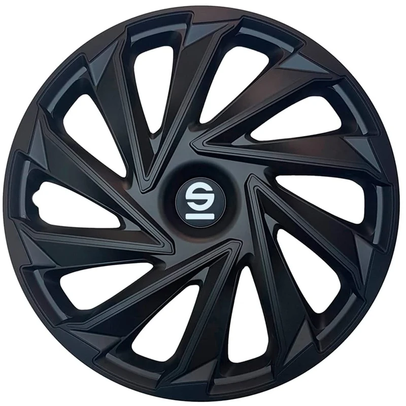 Sparco Wheel Covers Varese - 14-inch - Black - Set of 4 pieces
