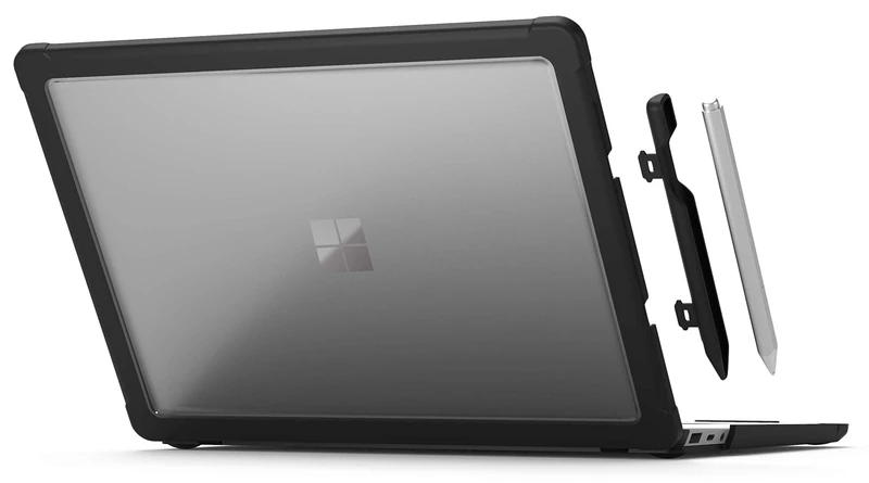 STM Goods Dux Case for Microsoft Surface Laptop 2/3/4/5 13.5-inch Size, Black - Image 1