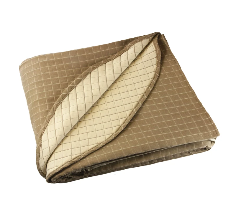 Mimosa Bed 150 cm, Beige, 240 x 275 cm