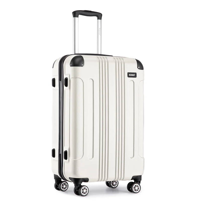 Kono Ryanair Cabin Suitcase 55x35x20cm ABS Hard Shell Travel Luggage