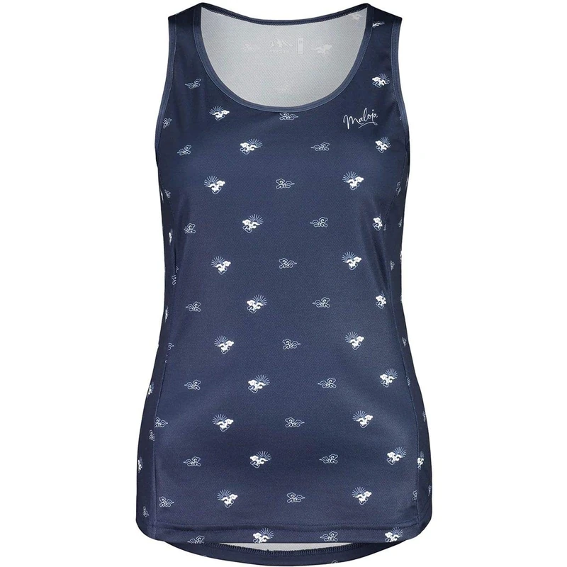 Maloja Tschittam Women's Top, womens, T-Shirt, 29153, night sky cloud, M - Image 1