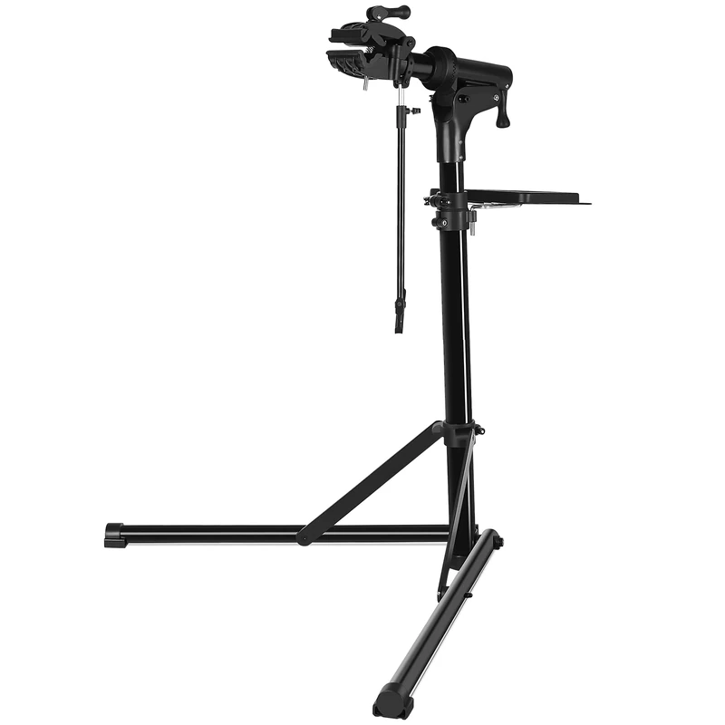 CXWXC Bike Workstand with Adjustable, Bicycle Repair Stand for Maintenance Folding and Lightweight (Black)