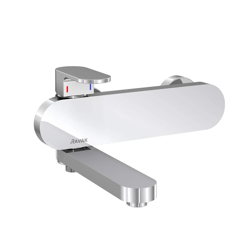 Ravak Bathroom Tap | Single-Lever Bath Mixer Chrome | Bath Tap | Unique Solution | CR 022.00/150