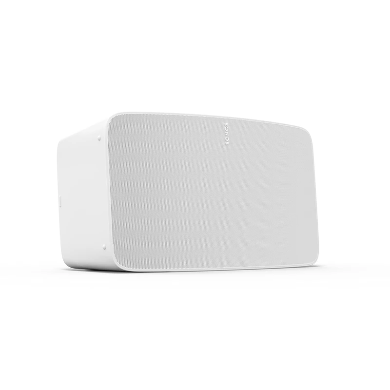 Sonos Five HiFi Speaker with WiFi, 3.5 mm Input and Support for Streaming in High Resolution Audio - White