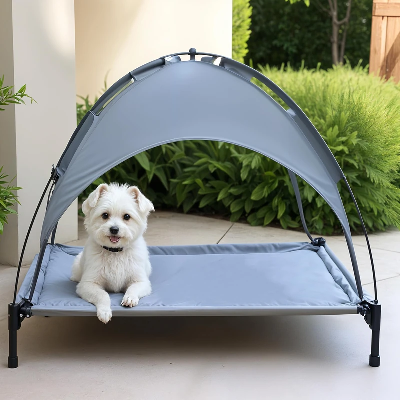 Italian Bed Linen “ Sunny” Elevated pet Bed, 105 x 85 x h 85 cm - Image 1