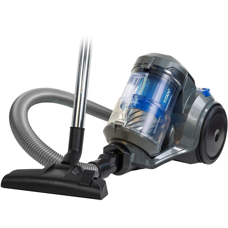 Russell Hobbs® Titan2 Multi-Cyclonic Cylinder Vacuum Cleaner, 3L Dust Capacity, Powerful 700W High Efficiency Motor, Triple Dust-Lock Filtration, Turbo & 3-in1 Multi-Tools, 2 Year Guarantee RHCV4101