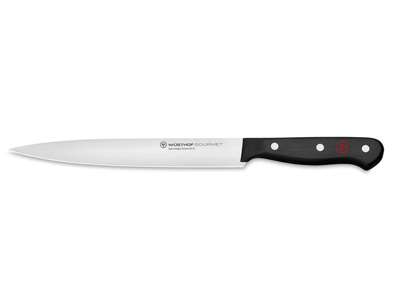 Wüsthof Gourmet 8 Inch Carving Knife, Black