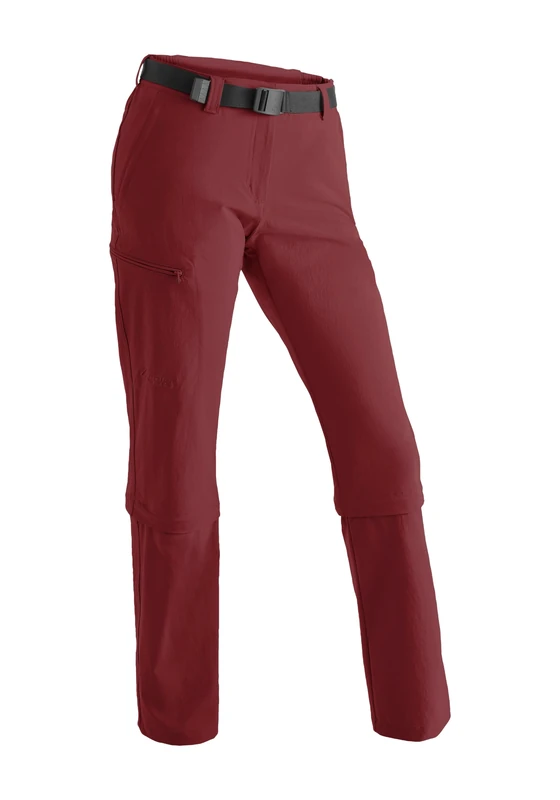 Maier Sports Helga Women's Slim Hiking Trousers, Womens, Hiking Pants, 232024, Sun-Dried Tomato, 44 (EU)