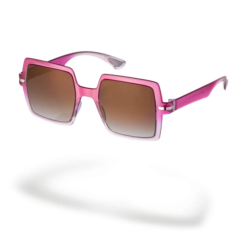 AirDP Style Women's Isa Sunglasses, C4 Shiny Crystal Burgundy+Pink, 49
