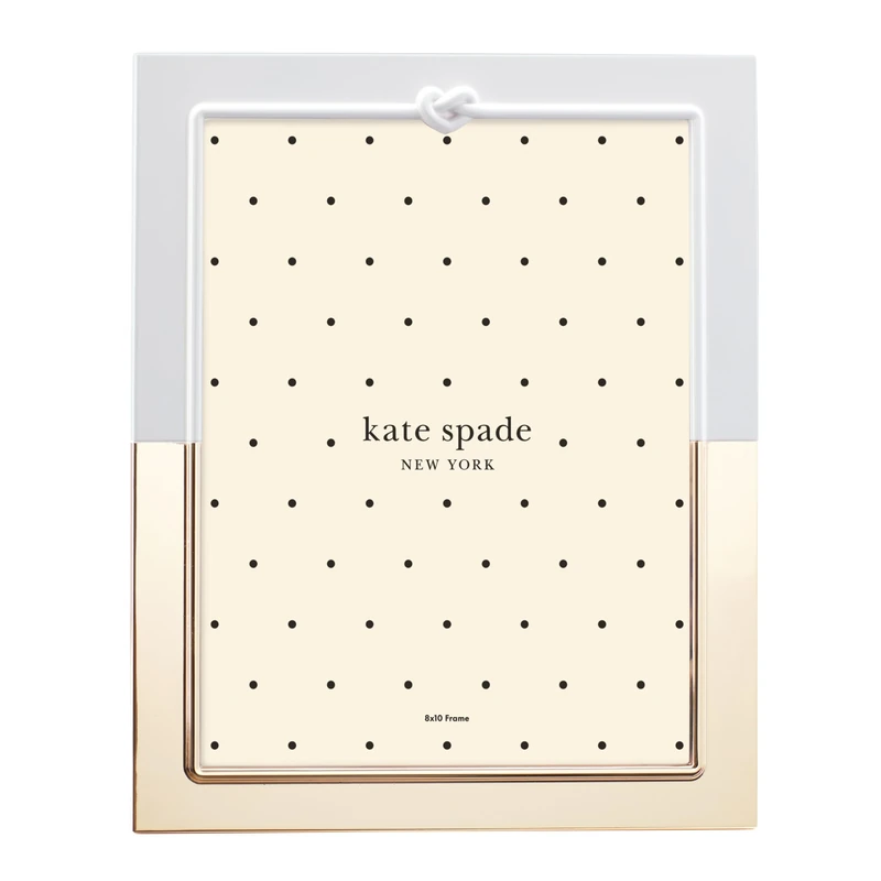 Kate Spade Love 8X10 Frame, 2.40 LB, Metallic