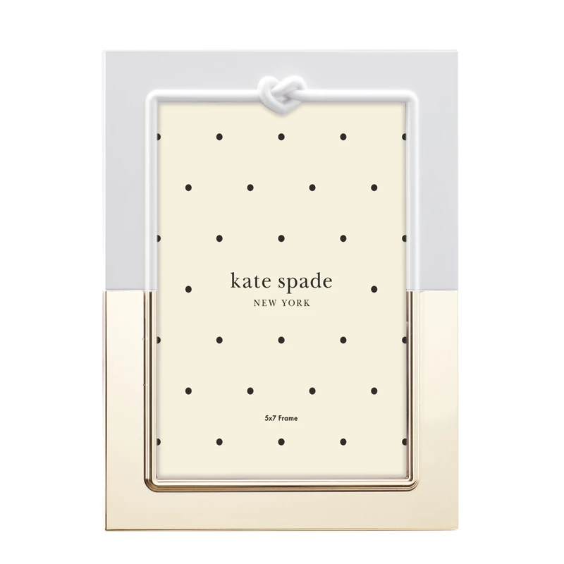 Kate Spade New York With Love 5X7 Frame, Metallic, 1.55 LB