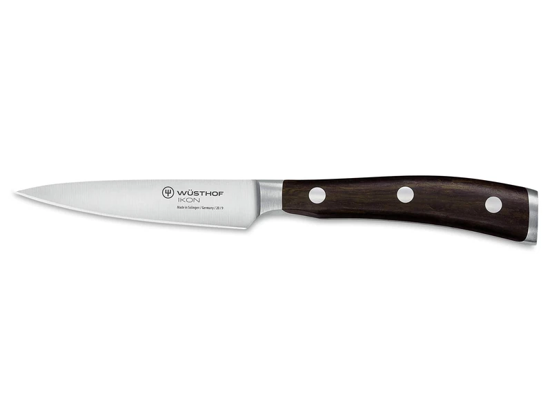Wüsthof Ikon 3.5 Inch Paring Knife, Black