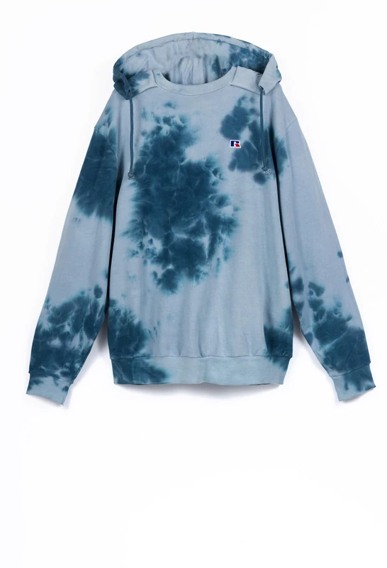 Russell Athletic E06241-CO-574 HOODY Sweatshirt Men's COPEN BLUE Size XL