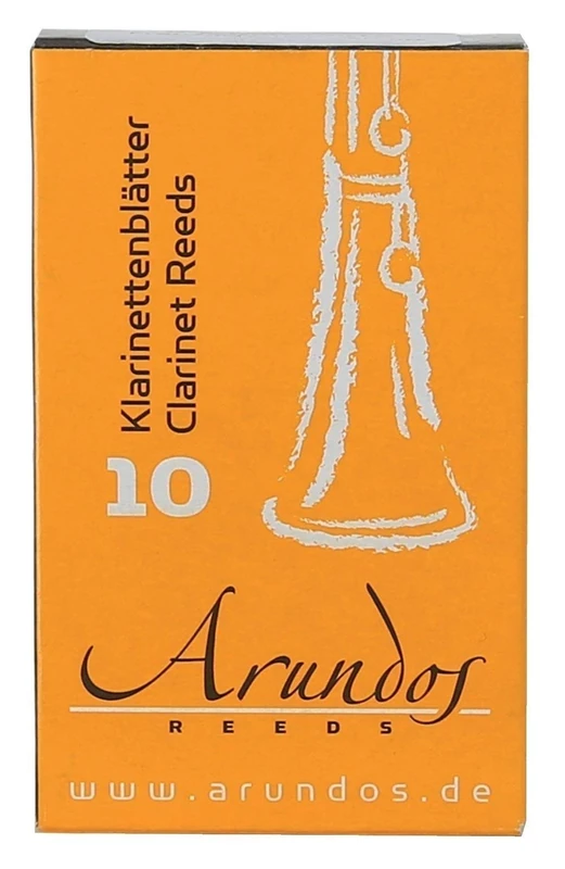 Arundos Reed Bass Clarinet Rocco, Pack of 10, Size 3
