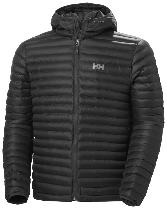 Helly Hansen Men's Sirdal Hooded Insulator Jacket, Black, L