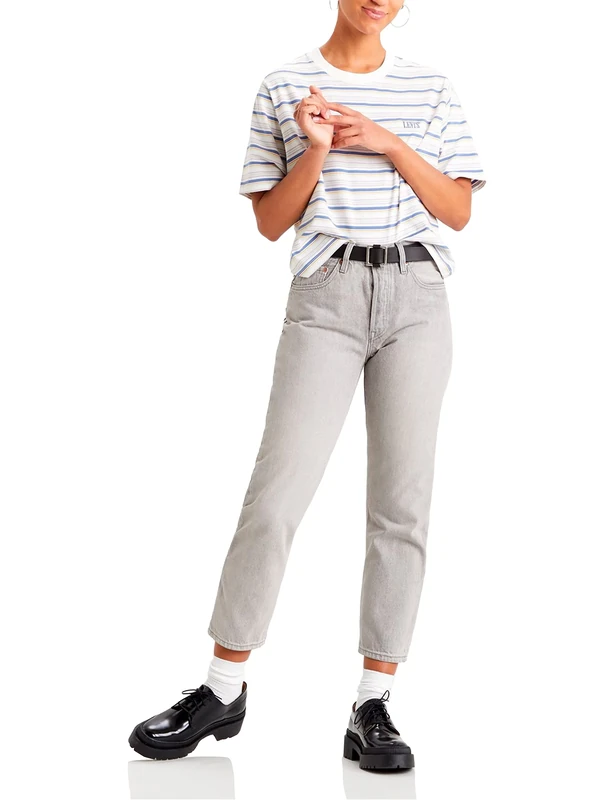 Levi's Women's 501 Crop Jeans, Opposites Attract, 25W / 28L