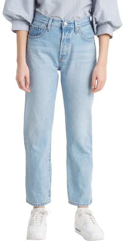Levi's Women's 501 Crop Jeans, Ojai Luxor Ra, 25W / 28L - Image 1