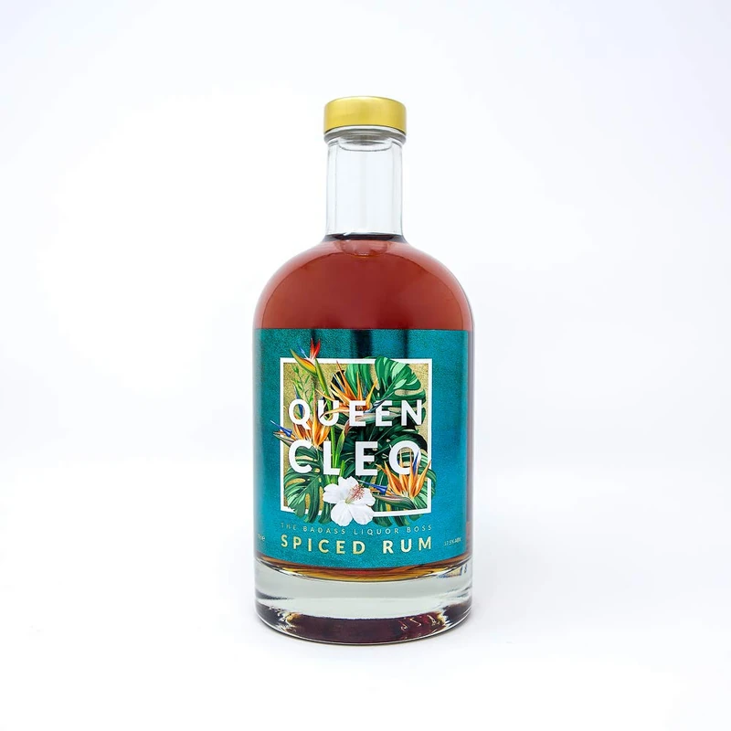 Queen Cleo Rum Spiced Rum, 70 cl - Image 1