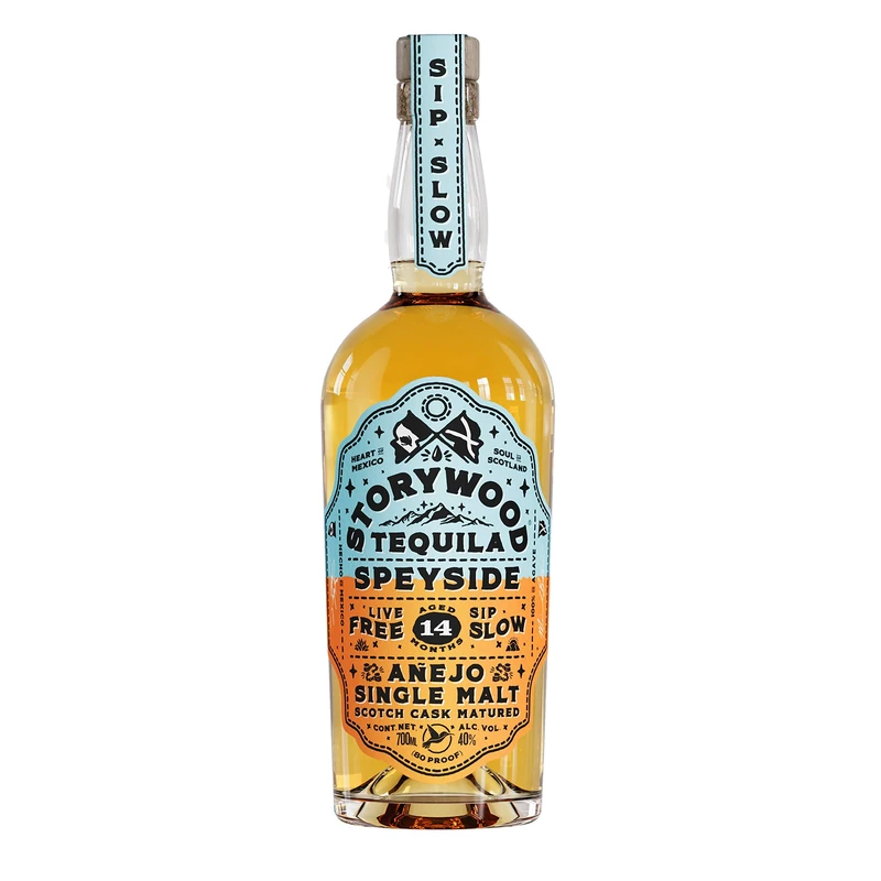 Storywood Tequila | 70cl | 40% ABV | Award Winning | Single Malt | Barrel Aged | Anejo Tequila |