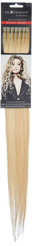 Balmain HairXpression Human Hair 25-Pieces, 50 cm Length, 614/23, 190 g