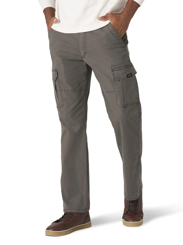 Wrangler Authentics Men's Relaxed Fit Stretch Cargo Pants