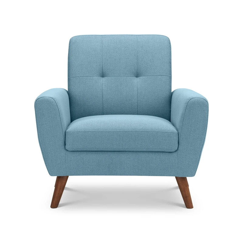 Julian Bowen Monza Chair - Blue Arm Chairs
