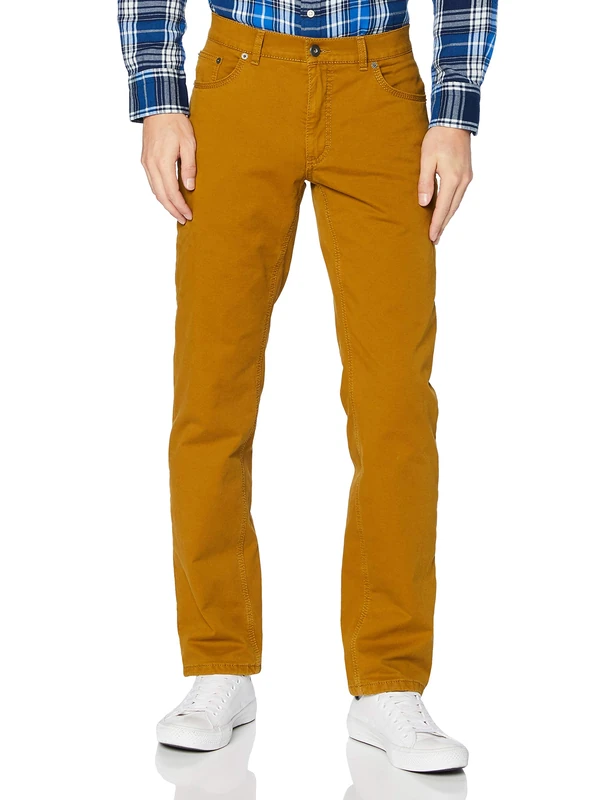 BRAX Men's Style Cooper Tt Trouser, Curry, 31W / 32L - Image 1