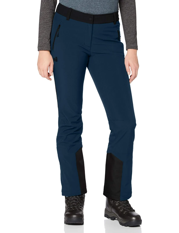 MILLET Track III Women's Trousers, womens, Trouser, MIV8792, Orion Blue/Noir, FR : M (Taille Fabricant : 38) - Image 1