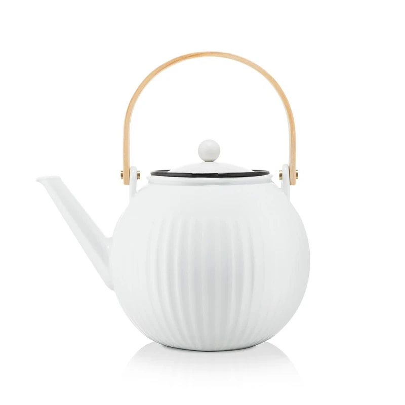 Bodum Douro 11920-03 Porcelain Teapot with Stainless Steel Filter 1.5 litres
