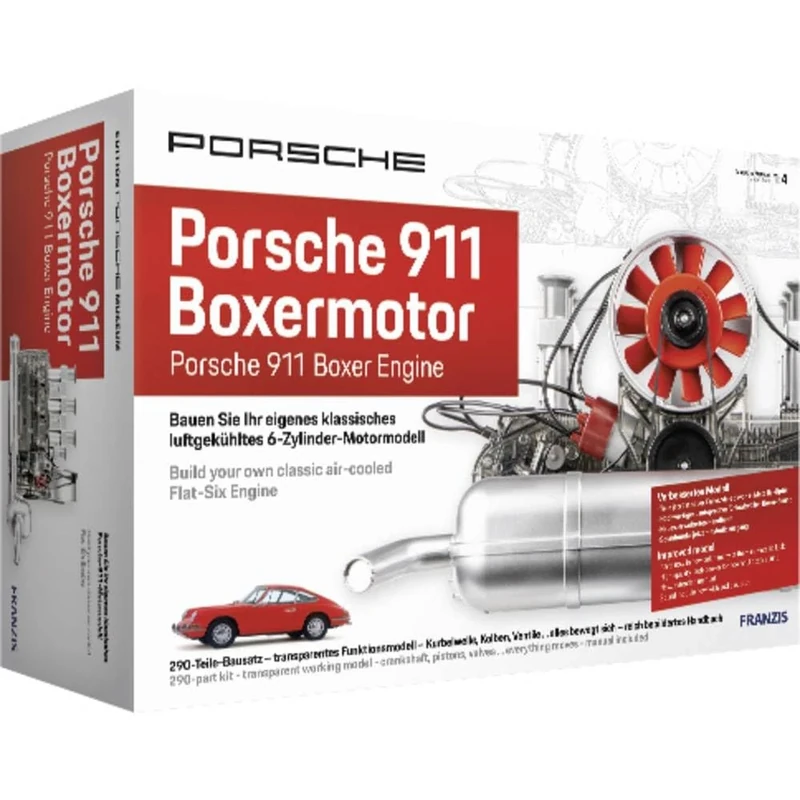 Franzis Porsche Flat Six Model Engine Kit