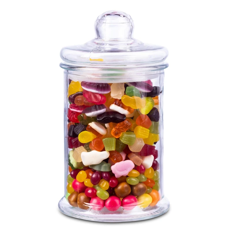 Barmans Genware Biscotti Jar Medium 1.3ltr - Case of 6