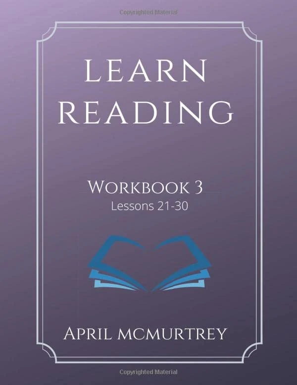 Learn Reading Workbook 3: Lessons 21-30
