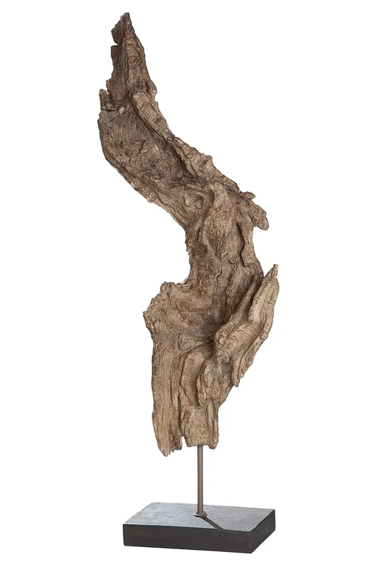 GILDE Sculpture, Resin, Brown, Höhe 69 cm