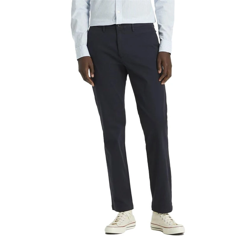 Dockers Men's Smart 360 Flex Chino Slim Casual Pants, Dockers Navy, 30W / 30L