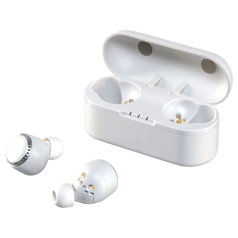 Panasonic RZ-S500WE-W True Wireless Earbuds with Dual Hybrid Noise Cancelling, Alexa Built-In and IPX4 Water Resistance, White