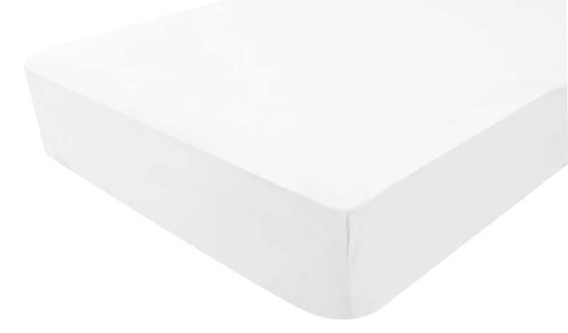 Domiva Waterproof Fitted Sheet 35 x 75 cm White - Image 1