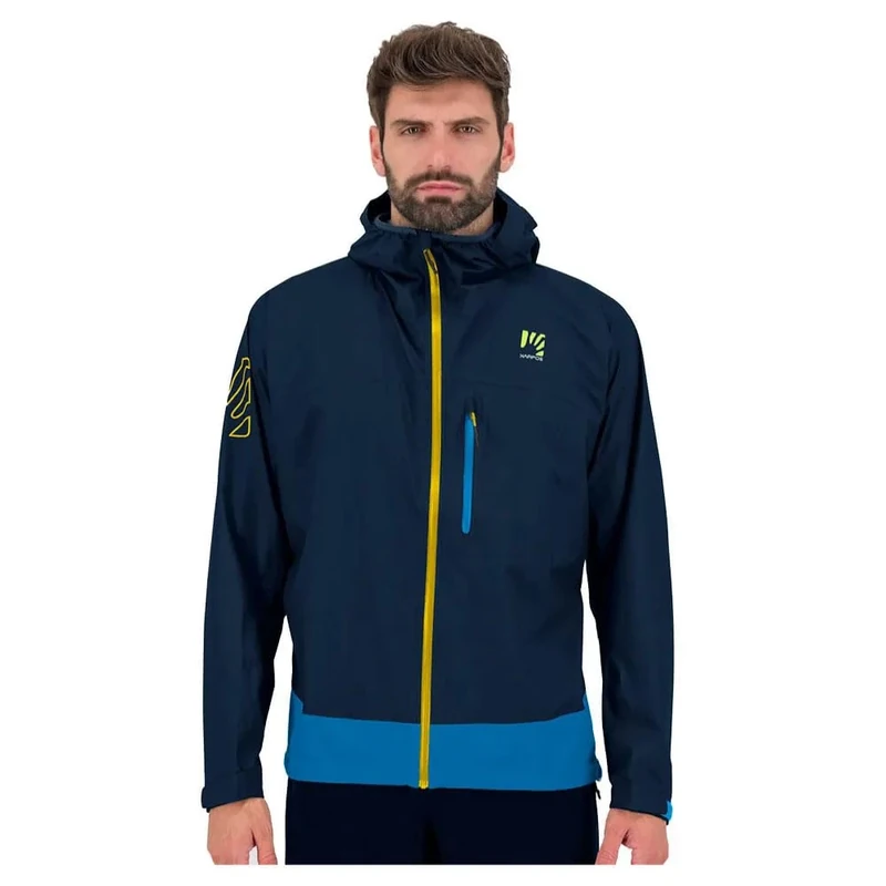 KARPOS 2500758-140 LOT RAIN JKT Jacket Men's OUTER SPACE/INDIGO BUNTING Size XS