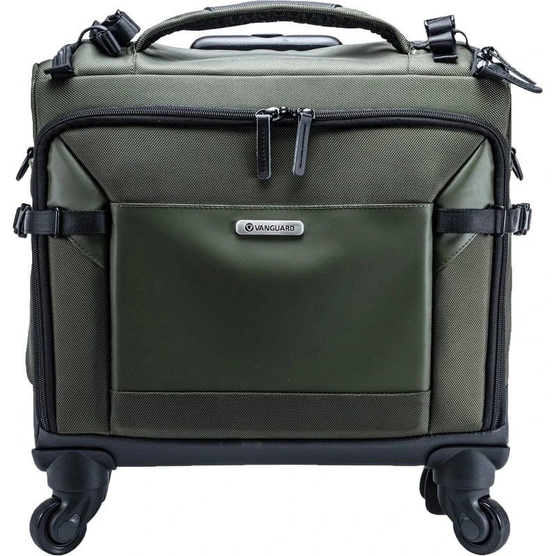 Vanguard VEO Select 42T Pilot Style Roller Case/Shoulder Bag - Green