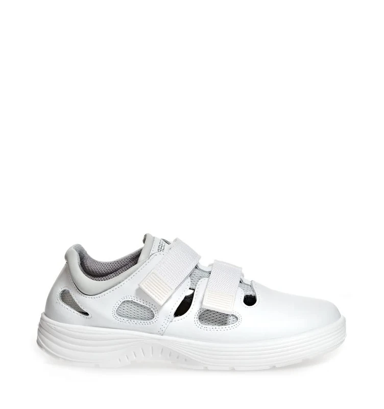 Abeba 7131032 X-Light ESD Loafer, S2, SRC, White, Size 45