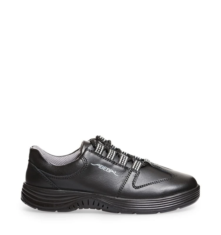 Abeba Low Shoe 711138 X-Light Smooth Leather Black