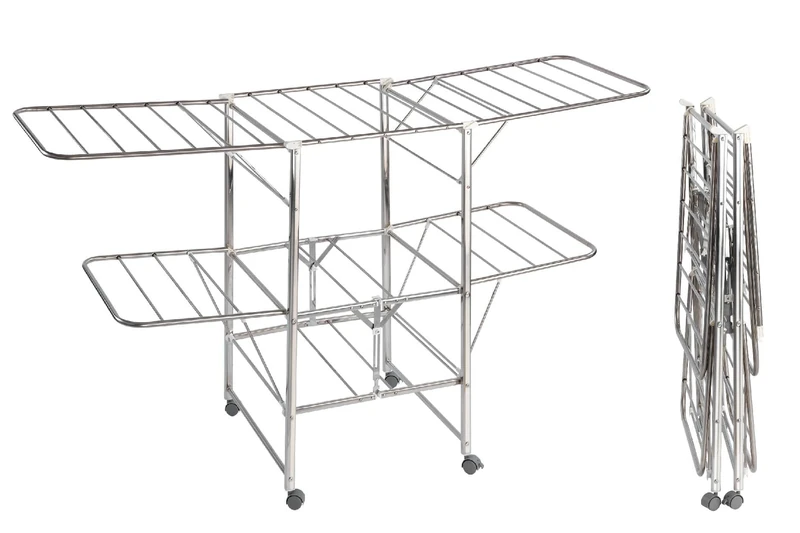 Maximex Wenko 86010500 Clothes Drying Rack Stainless Steel, Multicoloured