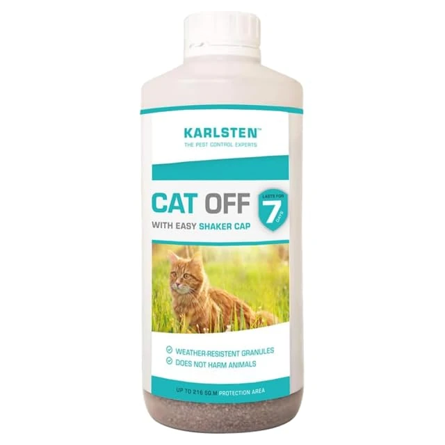 Karlsten Cat Deterrent Anti Fouling Granules, Natural Humane Cat Deterrent 650 G