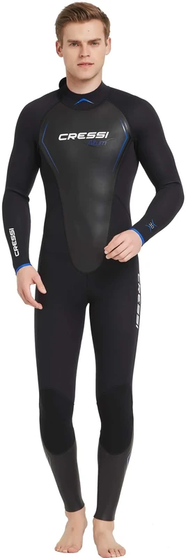 Cressi Altum Full Suit Man 3mm-Men's Neoprene Ultrastretch One Piece Wetsuit